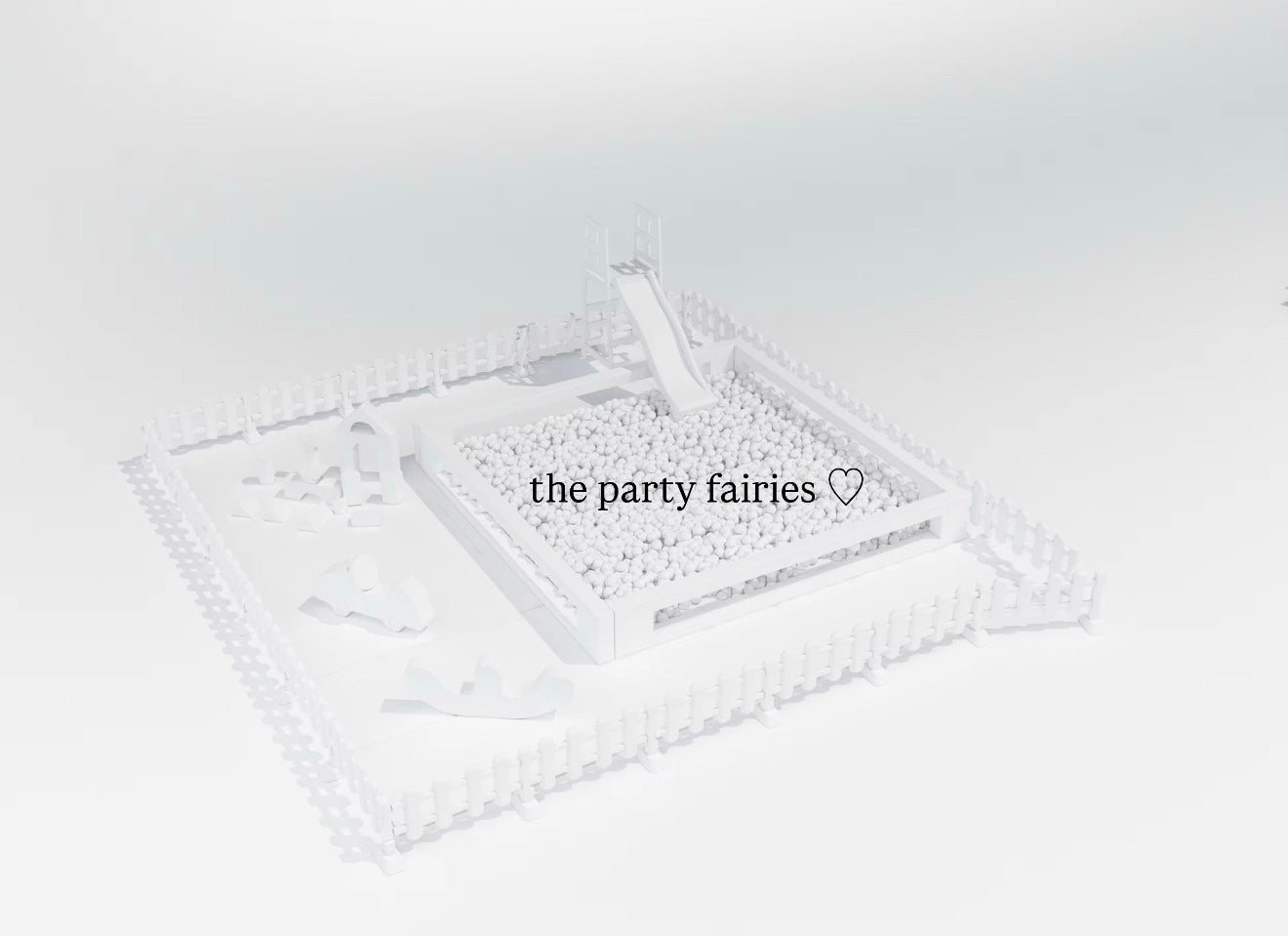 SMALL // White Luxe Soft Play Set #15 ♡