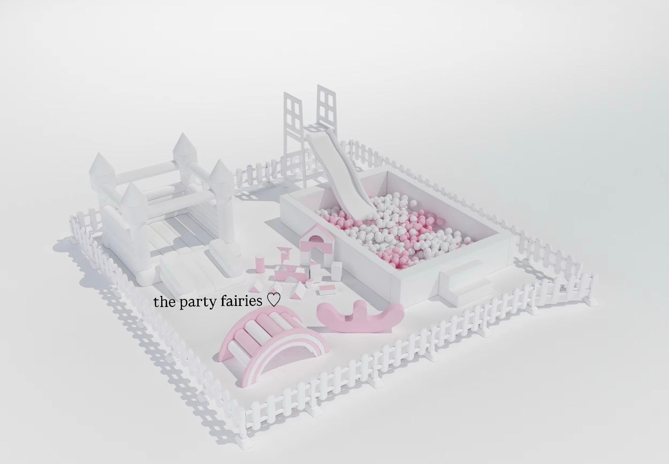 LARGE // Baby Pink Soft Play Set #8 ♡