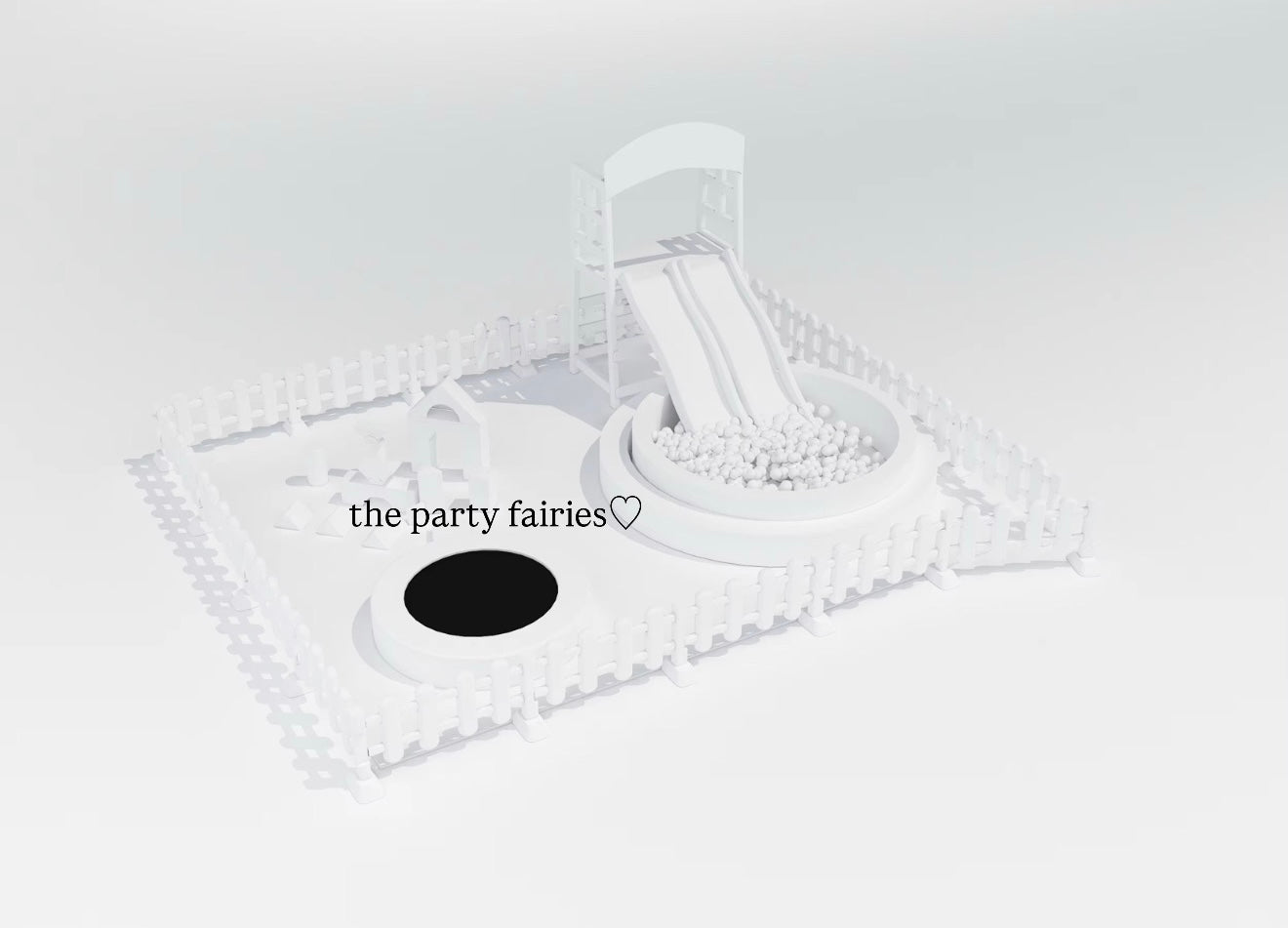 SMALL // White Luxe Soft Play Set #17 ♡