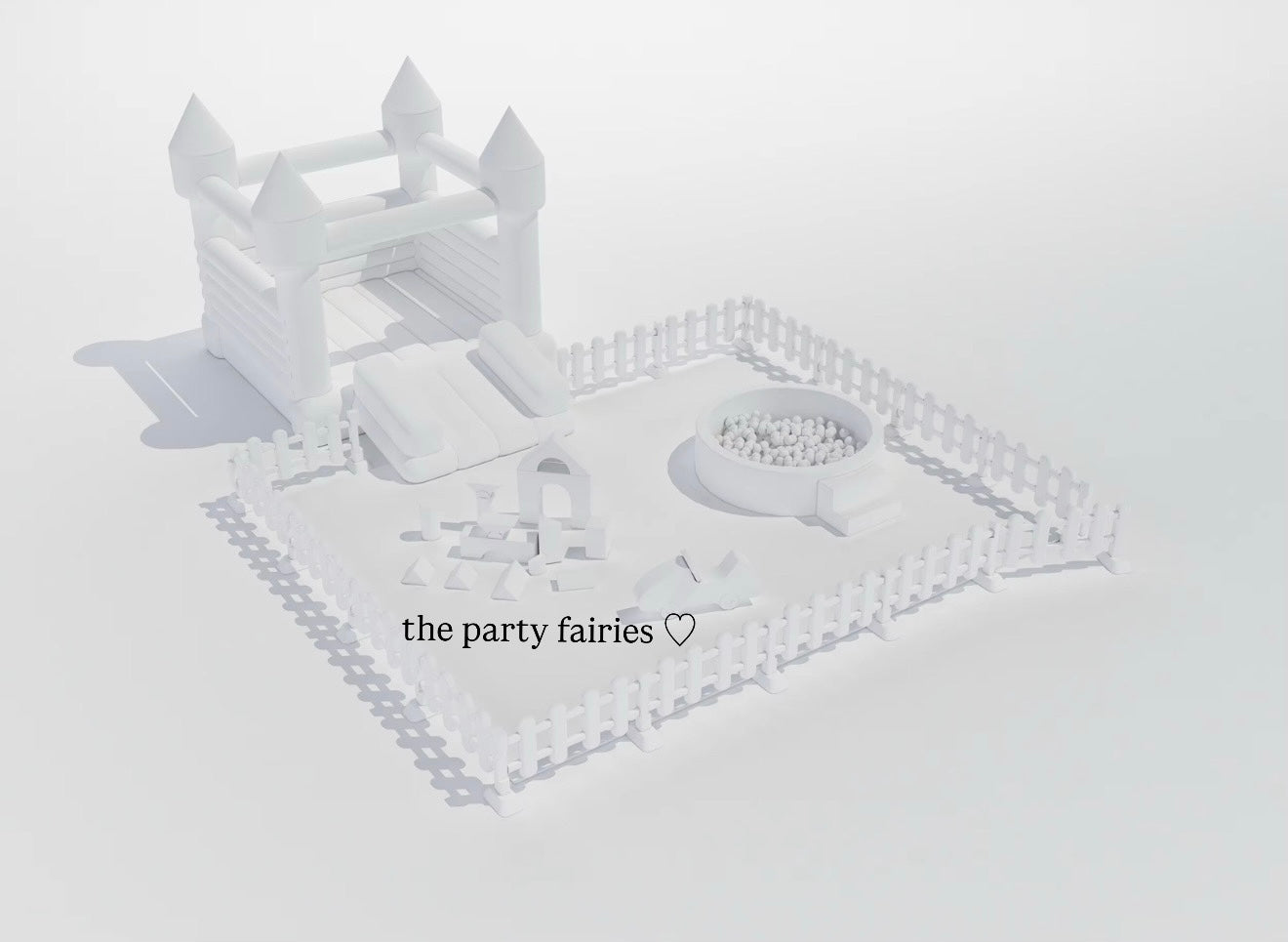 SMALL // White Luxe Soft Play Set #13 ♡