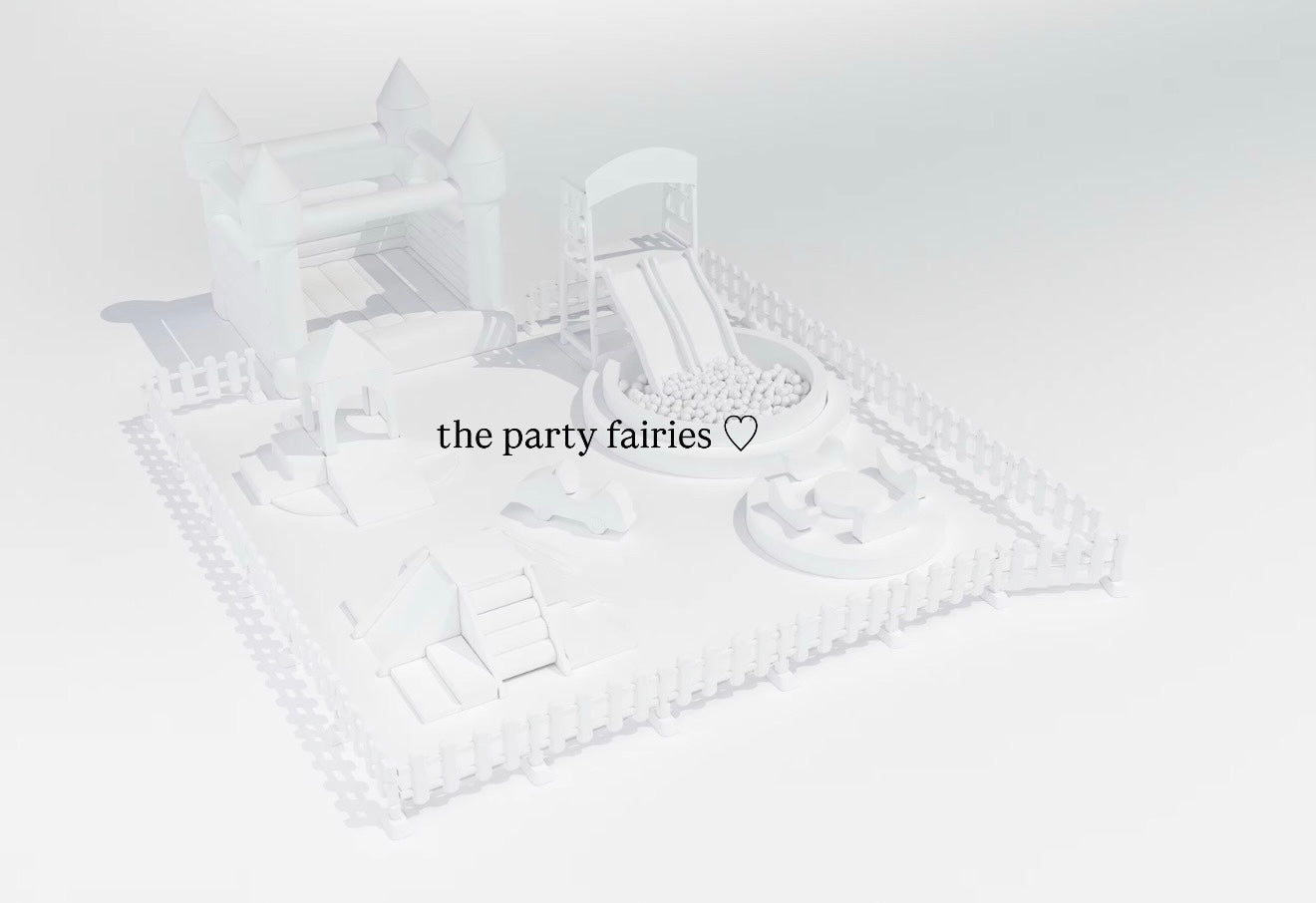 LARGE // White Luxe Soft Play Set #8 ♡