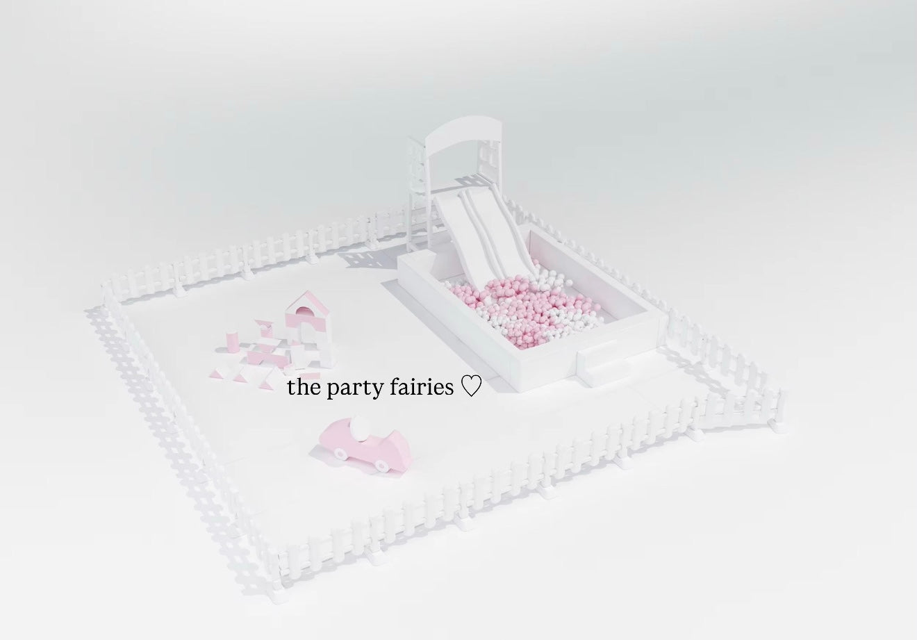 10x 8ft Ball Pit + Double Slide ♡