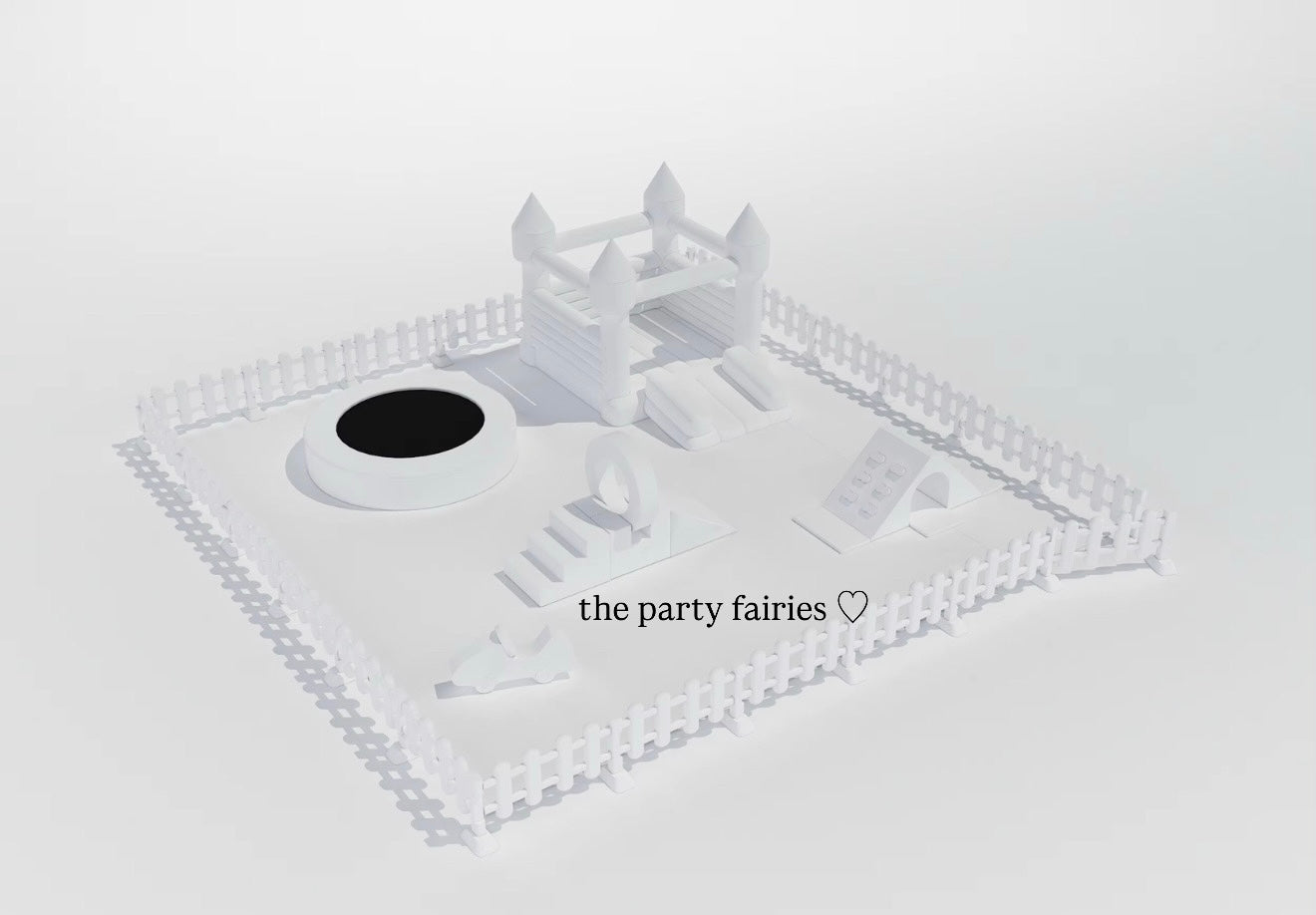 MEDIUM // White Luxe Soft Play Set #9 ♡