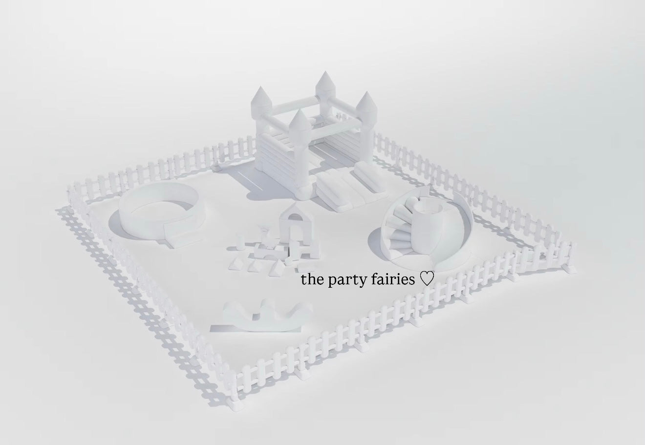 MEDIUM // White Luxe Soft Play Set #11 ♡