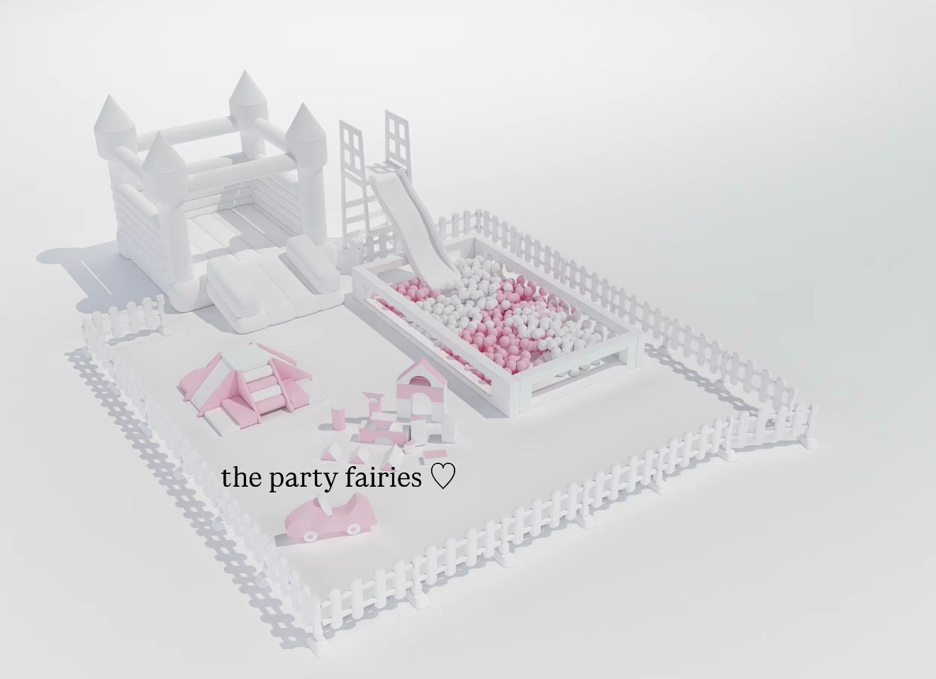 LARGE // Baby Pink Soft Play Set #7 ♡