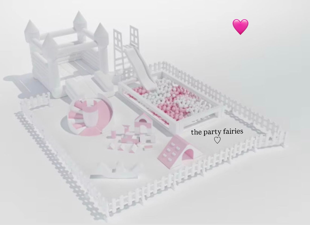 XXL // Baby Pink Soft Play Set #2 ♡