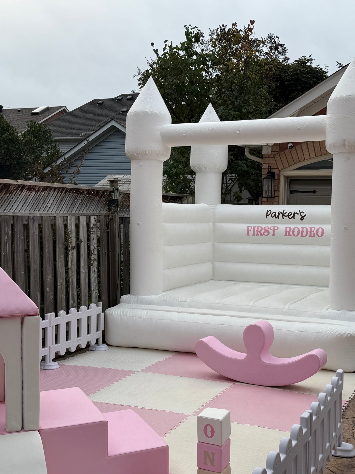 Large Pink Luxe Soft Play Set + Pink House