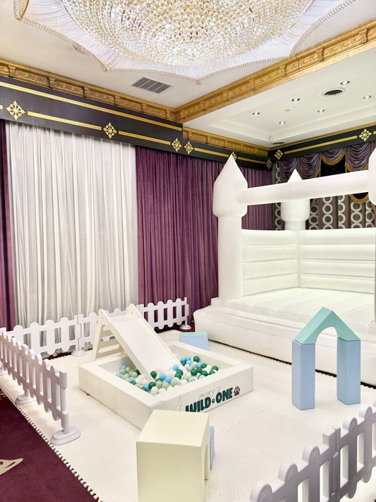 Super Mini Luxe Soft Play Set + 10ft Castle